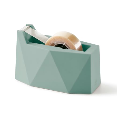 Miquelrius - Adhesive Tape Dispenser, Adhesive Tape & Washi Tape Roll Holder, Colour Green von Miquelrius