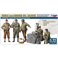 French 2nd Armored Division Soldiers von Mirage Hobby