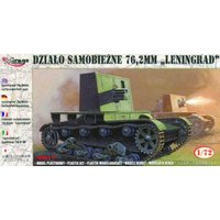 Selbstfahrhaubitze 76,2 mm Leningrad von Mirage Hobby