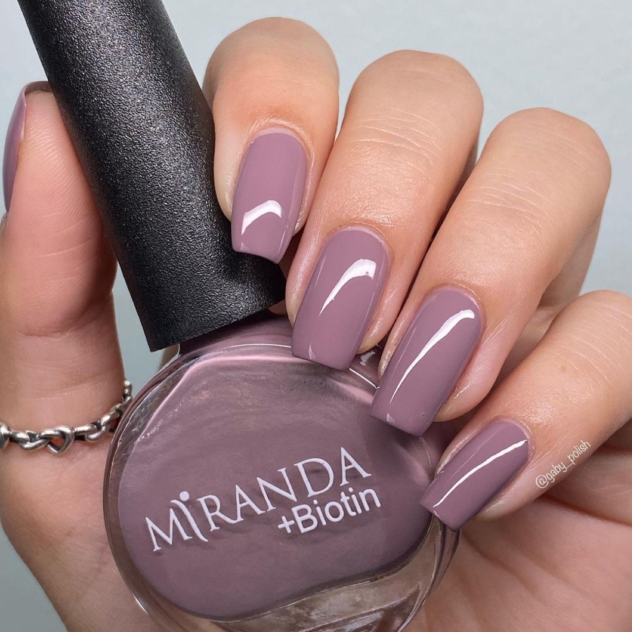 Miranda Beauty Pro - Reserviert/Blush Lila Vegan Nagellack 10-Frei Ungiftig Schnell Trocknen Nail Art von MirandaBeautyPro