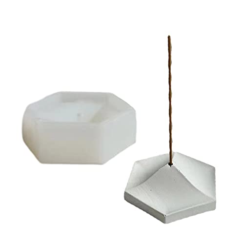 Mirweon Silikonform mit sechseckigen Stäbchen, Zement, Gips, Beton, Aroma, Yoga-Sticks, Halter, Aschefängerform Mirweon Silikonform mit sechseckigen Stäbchen, Zement, Gips, Beton, Aroma, Yoga-Sticks, Halter, Aschefängerform von Mirweon