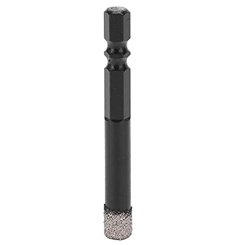 Miskall Dry Drill Bit, Diamond Hole Saw Opener Hex Handle for Marble Concrete Artificial Stone 8mm von Miskall