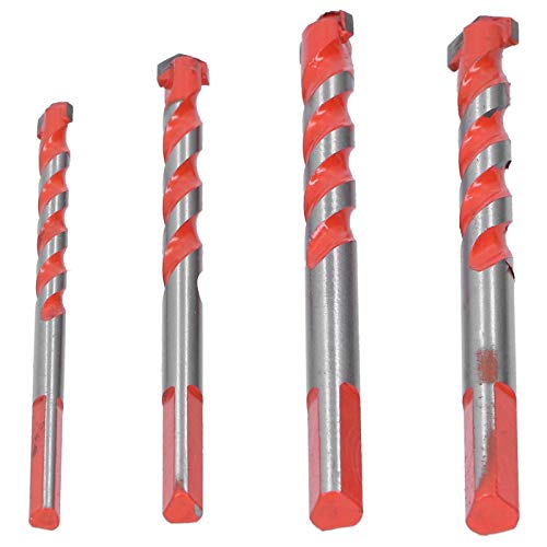 Multi -Funktion Stahlbohrer Bit Set Loch Opener Tool 4pcs für verschiedene Materialien von Miskall