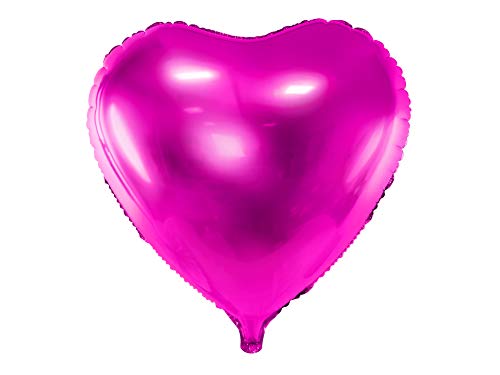 Miss Lovely Folienballon Herz pink 45 cm von Miss Lovely