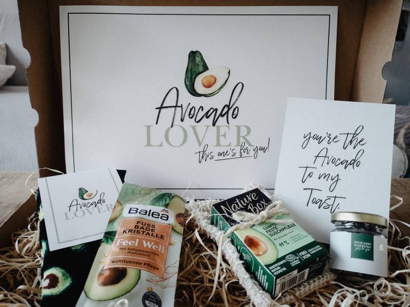 Avocado Lover | Geschenk Set Gewürz Geschenke Box von MissMinnelliDESIGN