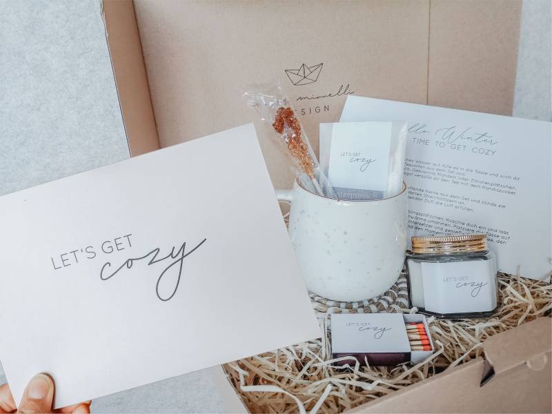 Geschenke Set "Let's Get Cozy' | Winter-Edition von MissMinnelliDESIGN