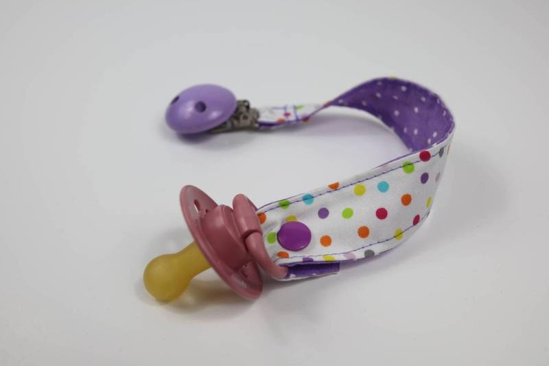 Schnullerband, Schnullerkette, Für Jungen Und Mädchen, Geschenk Fürs Baby, Zur Geburt, Weihnachtsgeschenk Babys von MissTaeppi