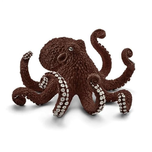 Oktopus Figur Realistische Kunststoff Octopus Modell Octopus Skulptur Figure Handbemalte Meerestier Figur Oktopus Statue Meerestier-Ornament Für Aquarien Meerestier Statue Tischdekoration von Missmisq