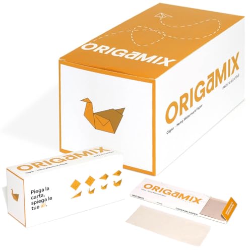 Mister Canapa, Box Origami-Papier aus Hanf, Modell Schwan, 2500 Blatt, 4,4 x 10,8 cm von Mister Canapa