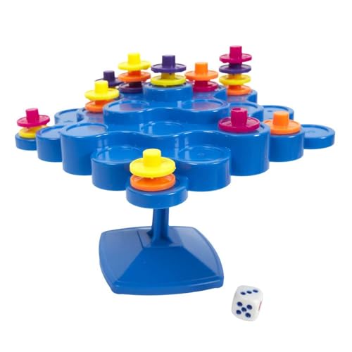 MISTER GADGET, MG3561, Spiel von das Gleichgewicht, Spiel von das Gleichgewicht, Farben: Blau, Gelb, Rot, Violett, Spaß und Herausforderung für Alle Altersgruppen, Spiel für Kinder und Erwachsene von Mister Gadget