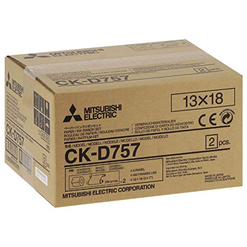 Mitsubishi CK-D 757 13x18cm 2x 230 Drucke von Mitsubishi Materials