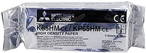 Mitsubishi K65HM P66 Thermorolle Thermo Papierrolle 110mmx21m von Mitsubishi