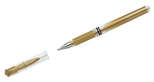 uni-ball 146810 - Gelroller Signo UM-153, broad, 1,0 mm, gold, 1 Stück von Uni-Ball