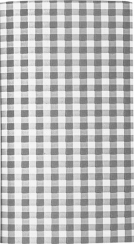 Mitteldecken Karo Grey – Karo grau/kariert/Muster aus Airlaid 80x80cm von Mitteldecken