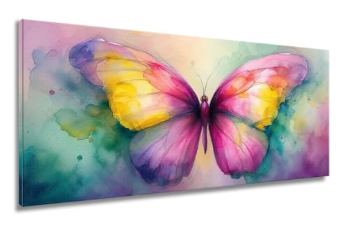 Diamond Painting Schmetterling, Diamant Painting Bilder, Diamond Painting Erwachsene,Diamond Painting Groß xxl Farbe Diamond Painting Set,DIY Cross Stickerei Malerei Kits für Home Dekor 70x140cm LF-37 von Mixmblon