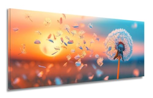 Löwenzahn Diamond Painting Groß xxl, Diamond Painting Erwachsene, Diamond Painting Sonnenuntergang, Diamond Painting 40x80cm, DIY Diamond Painting Set für Home Wand Decor Weihnachten Geschenke LF-35 von Mixmblon