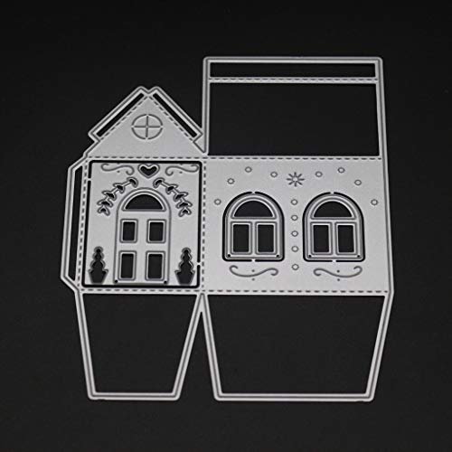 House Metall-Stanzschablone, Scrapbooking, Album, Stempel, Papier, Karten, Prägung, Stanzformen für Kartenherstellung von Mllepjdh