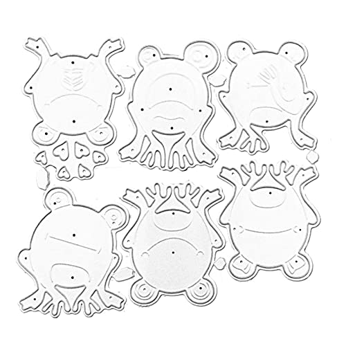 Lovely for Frog Metall-Stanzformen, handgefertigt, Muster für Kinder und Erwachsene von Mllepjdh