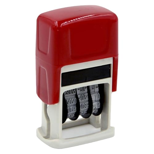 Multifunktional Englisch Date Stempel Einstellbarer Stempelstempel Dater Nummer Roller Office Scrapbooking Ergonomisches ABS Datum Multifunktional Englisch Date Stempel Einstellbarer Stempelstempel Dater Nummer Roller Office Scrapbooking Ergonomisches ABS Datum von Mllepjdh
