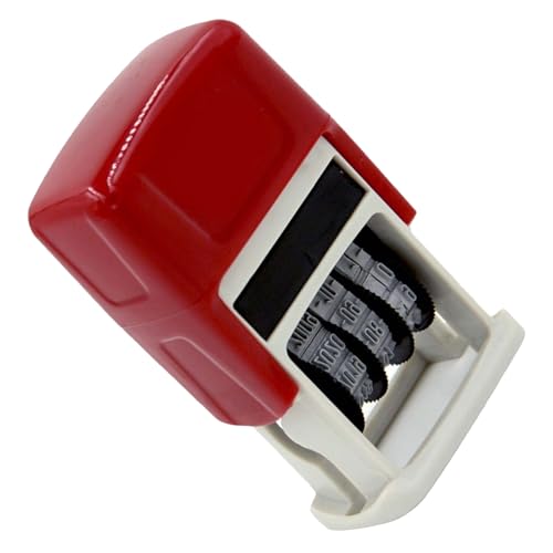 Multifunktional Englisch Date Stempel Einstellbarer Stempelstempel Dater Nummer Roller Office Scrapbooking Ergonomisches ABS Datum Multifunktional Englisch Date Stempel Einstellbarer Stempelstempel Dater Nummer Roller Office Scrapbooking Ergonomisches ABS Datum von Mllepjdh