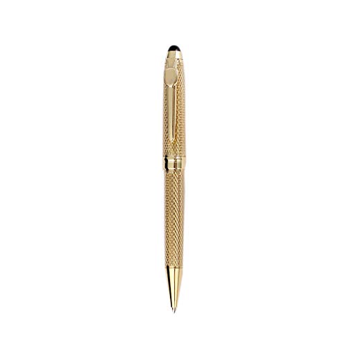 Twist Action Signing Pen Signing Pen Metal Kugelschreiber Business Pen for Hotel Reception Guest Sign In Pen von Mllepjdh