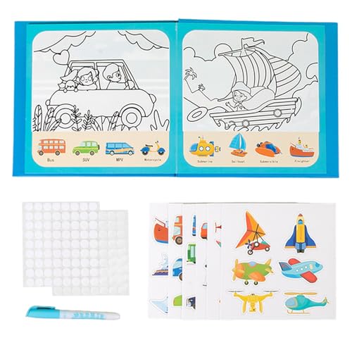 Fun Art Matte für Kinder, kreatives Zeichnen, Matte, Wasserdrawing Matte, leicht zu reinigen, bunte Lernmatte, interaktives Wasser-Doodle-Set von Mlllokfki