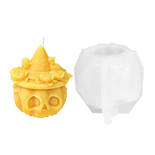 Pumpkin Mold Silikon | Halloween Candle Mold | Pumpkin Mold, Skull Art Craft, Resin Craft Mold, Epoxidharz Mold, Handmade Soap Mold, Wax Candle Mold, Casting Art Mold von Mlllokfki