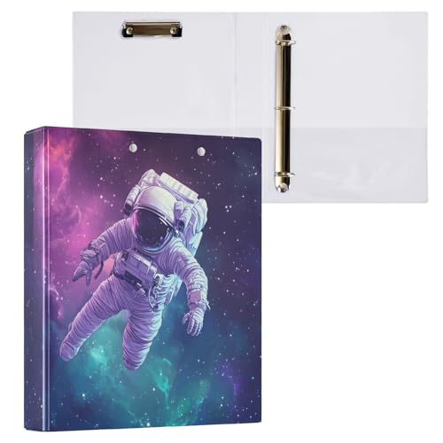 Astronaut in Space 3 D-Ringbuch A4, 1 Packung mit 200 Blatt, für Kinder, Schulbedarf, Damen, Herren, Büro Astronaut in Space 3 D-Ringbuch A4, 1 Packung mit 200 Blatt, für Kinder, Schulbedarf, Damen, Herren, Büro von Mnsruu