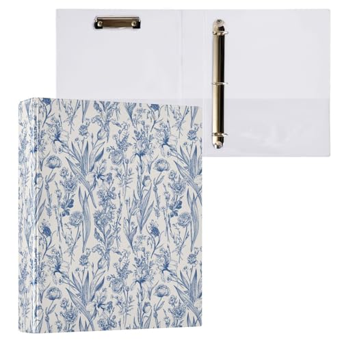 Garden Spring Flowers 3 D-Ringbuch A4, 1 Packung mit 200 Blatt, für Kinder, Schulbedarf, Damen, Herren, Büro Garden Spring Flowers 3 D-Ringbuch A4, 1 Packung mit 200 Blatt, für Kinder, Schulbedarf, Damen, Herren, Büro von Mnsruu