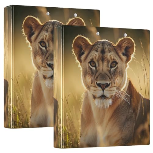 Wild Leopard 3 D-Ringbuch, A4, 2 Stück mit 200 Blatt, für Kinder, Schulbedarf, Damen, Herren, Büro Wild Leopard 3 D-Ringbuch, A4, 2 Stück mit 200 Blatt, für Kinder, Schulbedarf, Damen, Herren, Büro von Mnsruu