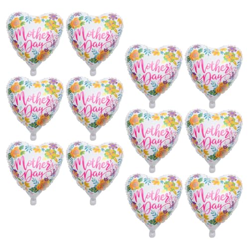 Mobestech 12 Stück Folienballons Dekoration Fest Mütter Glücklich Gold Folienballon Zum Muttertag Partyballons Led Ballons Masse Tag Luftballons Hochzeitsdeko Aluminiumfolie Mobestech 12 Stück Folienballons Dekoration Fest Mütter Glücklich Gold Folienballon Zum Muttertag Partyballons Led Ballons Masse Tag Luftballons Hochzeitsdeko Aluminiumfolie von Mobestech