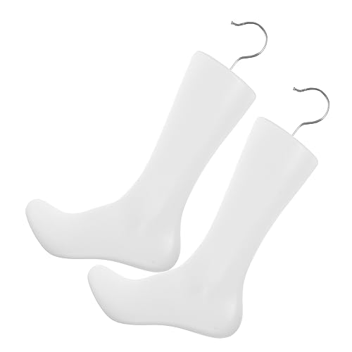 Mobestech 2 Stück Socken Requisiten Schuhe Für Mädchen Weibliche Füße Modell Fuß Display Modell Füße Socken Modell Hände Weibliche Schuhe Füller Fuß Schaufensterpuppe Für Schuhe Frauen von Mobestech