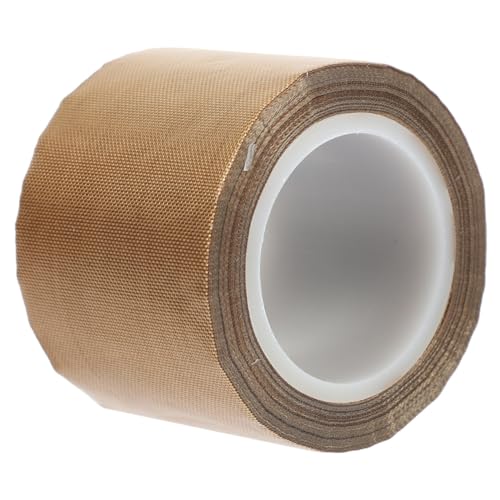 Mobestech Hitzebeständiges Klebeband 1 Rolle 50mm x Selbstklebend Ideal Für Industrielle Anwendungen Dampfsperre Und Vakuumiergeräte Temperaturbeständig Und Vielseitig Einsetzbar von Mobestech