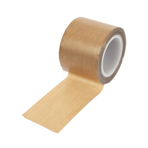 Mobestech braunes Band selbstklebende Isolierung Schalldämpferband starker Kleber hitzebeständiges klebeband heat resistant tape selbstklebendes Wärmeband Wärmedämmband Glasfasergewebe Brown von Mobestech