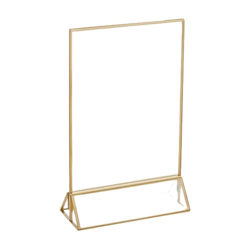 Acrylposter Ständer Klarer Acrylschildhalter T Form Acryl Display Stand Für Poster Office Store Restaurant Hotel von Mocoocouture
