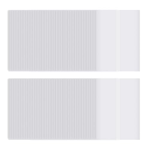 Mocturnity 100 Blatt vorgefaltete Pergamentblätter für Einladungen, 15,7 x 17,8 cm, Pergamentpapier für Hochzeitseinladungen, Umschläge Mocturnity 100 Blatt vorgefaltete Pergamentblätter für Einladungen, 15,7 x 17,8 cm, Pergamentpapier für Hochzeitseinladungen, Umschläge von Mocturnity