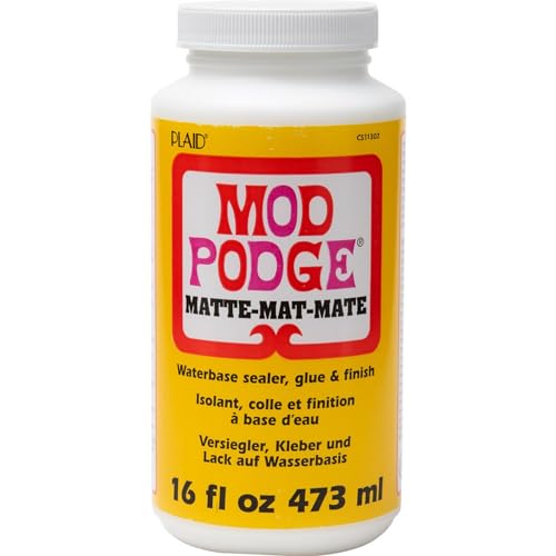 16 Ounces Mod Podge Matte Finish CS11302, Durchsichtig von Mod Podge