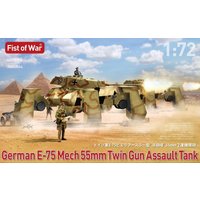 German E75 Mech twin 50mm guns assault tank - Fist of War von Modelcollect