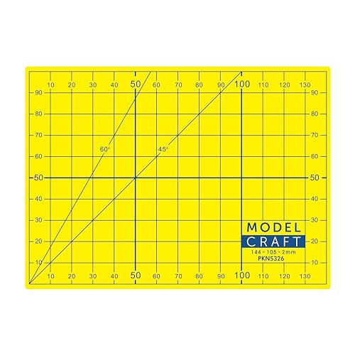 Modelcraft Value Schneidematte, Gelb, A6 von Modelcraft