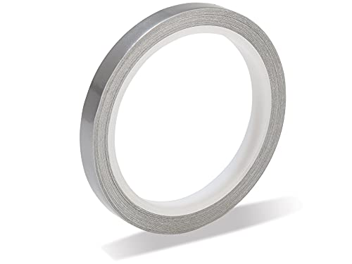 Modulor Metallic-Klebeband farbig, glänzend, b = 10 mm, 10 m, silber von Modulor