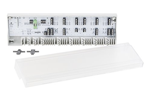 Möhlenhoff Alpha-Basis direct 230V/24V Hochwertige Klemm-Einstellstange für 6 Thermostate und 15 Stellantriebe von Möhlenhoff