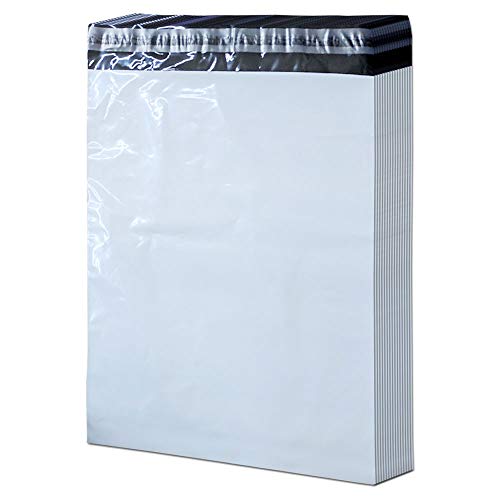 25 Premium Versandbeutel - Größe: 240 x 350 mm + 50 mm - Farbe: Weiß - extrem Reißfest und Blickdicht - selbstklebend - COEX Versandtaschen - Versandtüten von MohMus