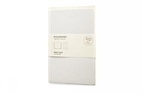 Moleskine Nachrichten Notizkarte Large, Kartoneinband mandelweiss von Moleskine