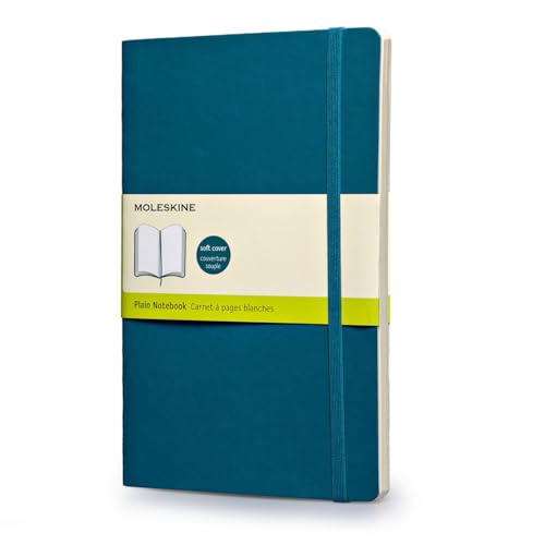 Moleskine Notizbuch, Large, Leer, Soft Cover, Unterwasser-Blau von Moleskine