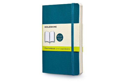 Moleskine Notizbuch, Pocket, Leer, Soft Cover, Unterwasser-Blau von Moleskine