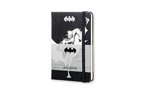 Moleskine Notizbuch Batman, Pocket, A6, Blanko, Hard Cover, schwarz von Moleskine