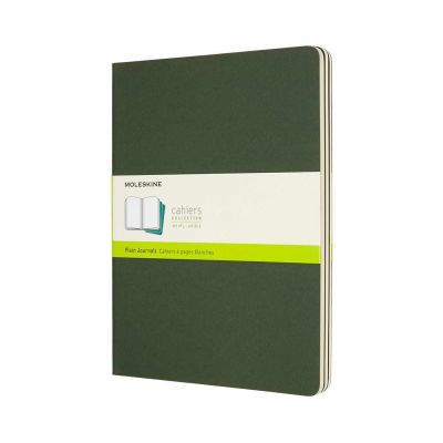 Notizbücher Cahier XL blanko Kartoneinband 3 Stück von Moleskine