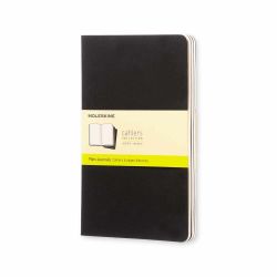 Notizbücher Cahier blanko Kartoneinband A5 3 Stück von Moleskine