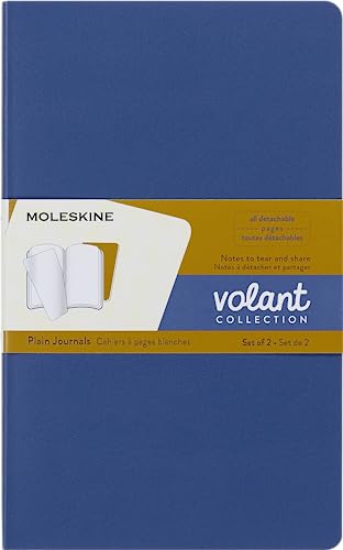 Moleskine Volant Journals Large Plain Forget.Blue Amber.Yellow von Moleskine