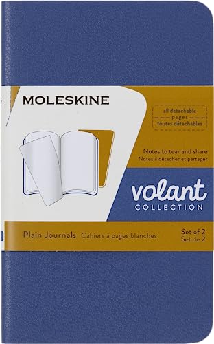 Moleskine Volant Journals XS Plain Forget.Blue Amber.Yellow von Moleskine